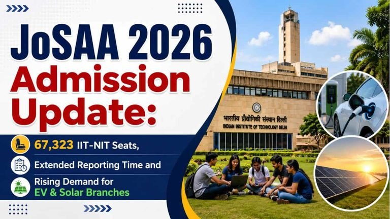 JoSAA 2026 Admission Update