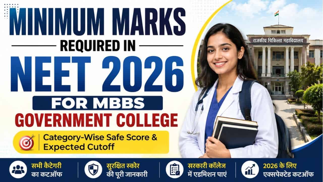 Minimum Marks Required in NEET 2026