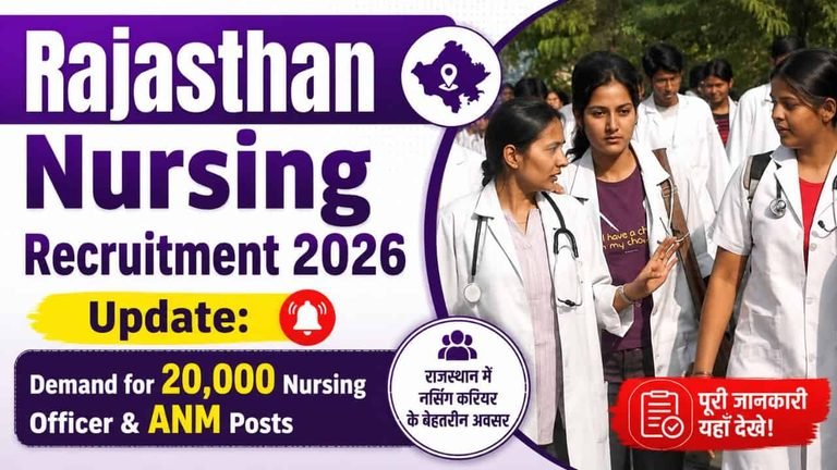 Rajasthan Nursing Recruitment 2026 Update