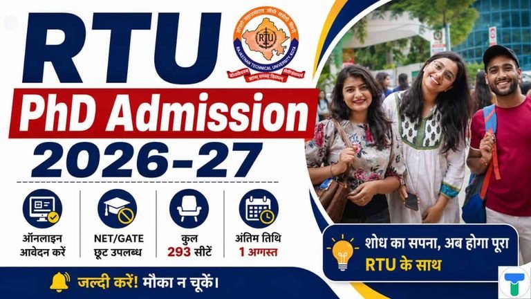 RTU PhD Admission 2026-27