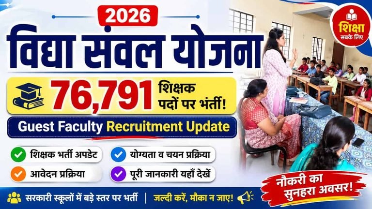 Vidya Sambal Guest Faculty Recruitment 2026