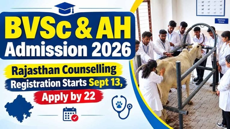 BVSc and AH Admission 2026