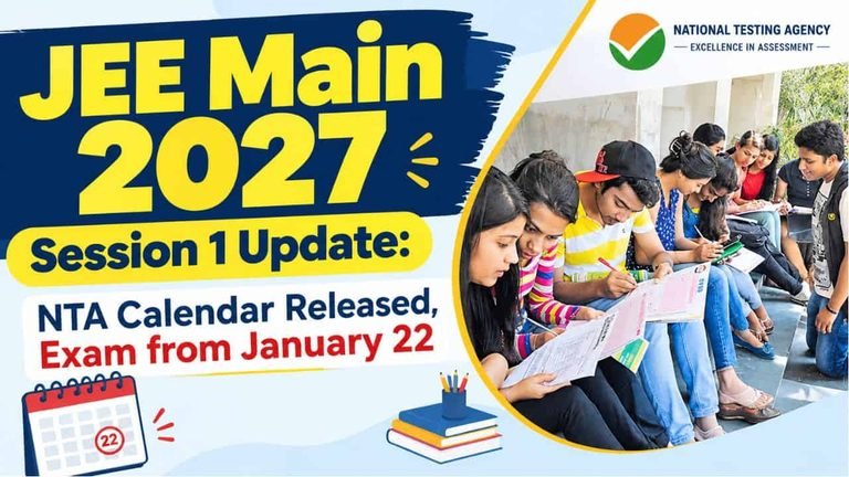 JEE Main 2027 Session 1 Update