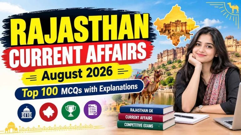 Rajasthan Current Affairs August 2026